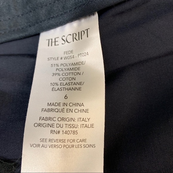 SHOPBOP The Script “Fede” Black Stretch Trousers - Picture 6 of 6